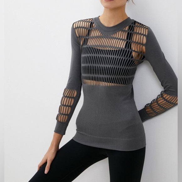 STELLA McCARTNEY WARP KNIT T-SHIRT - Picture 1 of 14